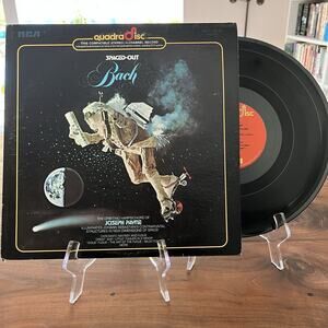 Joseph Payne ‎Spaced-Out Bach Vinyl LP 1974 RCA QuadraDisc ARD1-0439